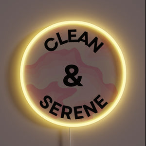 Add a touch of vibrant ambiance with this sign.