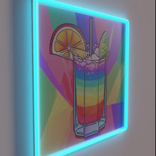 Charger l&#39;image dans la galerie, Add a Pop of Color with This Vibrant Cocktail Sign