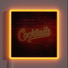 Charger l&#39;image dans la galerie, Vibrant RGB LED Bar Neon Sign for Home Cocktail Enthusiasts.
