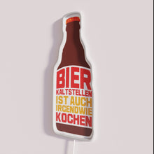 Charger l&#39;image dans la galerie, Neon bar decor signs with cold beer kitchen humor theme
