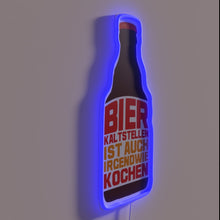 Charger l&#39;image dans la galerie, Neon Beer Sign for Kitchen or Bar Decor Illumination