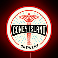 Charger l&#39;image dans la galerie, Coney Island Brewery RGB neon sign red