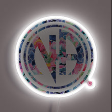 Charger l&#39;image dans la galerie, Recovery Support Symbol Neon Sign with Colorful NA AA Icons