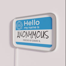 Charger l&#39;image dans la galerie, Neon Narcotics Anonymous and Alcoholics Anonymous Support Gift Sign Sobriety