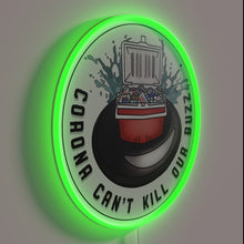 Charger l&#39;image dans la galerie, Vibrant Rainbow Neon Sign Featuring a Corona Beer Bottle Design