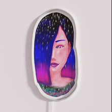 Charger l&#39;image dans la galerie, Vibrant galaxy-inspired Cosmic RGB neon sign for bedroom decor ambiance.