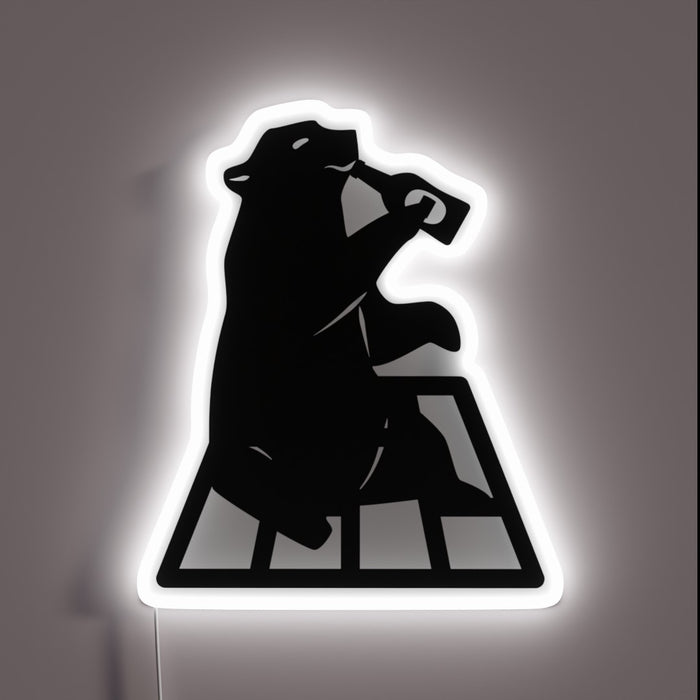 Vibrant RGB Neon Sign Adorns Bar Walls with Crafty Beer Love