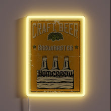Charger l&#39;image dans la galerie, Vibrant RGB LED sign for craft brewing enthusiasts and hobbyists.