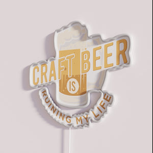 Fun Neon Sign for Breweries, Bars, or Home Beer Enthusiasts Only
