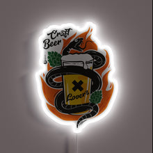 Charger l&#39;image dans la galerie, Vibrant LED Neon Sign for the Craft Beer Enthusiast Home.
