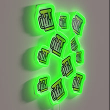 Charger l&#39;image dans la galerie, Colorful neon sign for homebrewers and craft beer enthusiasts anywhere.