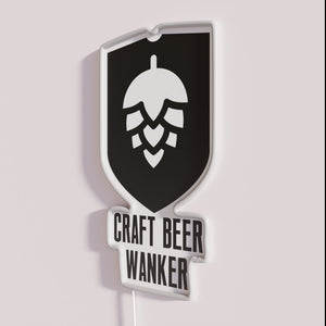 RGB Neon Sign for Craft Beer Enthusiasts and Hip Bars