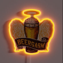 Charger l&#39;image dans la galerie, Vibrant RGB Neon Sign for Home Brew Enthusiasts and Fans.