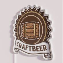Charger l&#39;image dans la galerie, Vibrant Neon Sign for Craft Beer Lovers and Home Brew Enthusiasts
