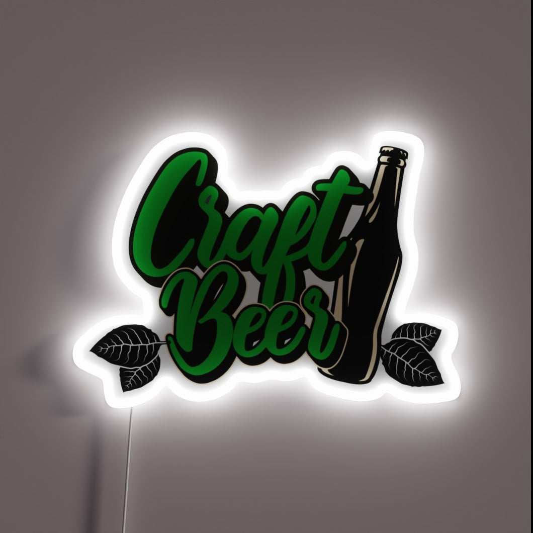 Hang this vibrant neon sign in your brewery or pub