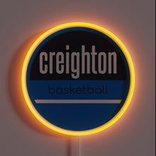 Charger l&#39;image dans la galerie, Creighton hoops shining bright — clean design, bold glow, all hustle.