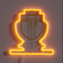 Charger l&#39;image dans la galerie, Vintage-style RGB neon sign for root beer fans and collectors.
