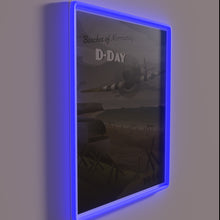 Charger l&#39;image dans la galerie, Normandy&#39;s D-Day Liberation Journey Commemorated in Vibrant Neon Sign