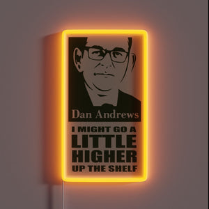 Exclusive limited edition RGB neon art piece by Dan Andrews