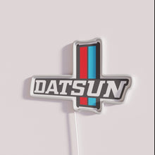 Charger l&#39;image dans la galerie, Retro Japanese Car Neon Sign Decor with Datsun 620 Emblem
