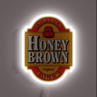 Eye-catching RGB Neon Sign for Beer Enthusiasts Featuring Dave's Branding