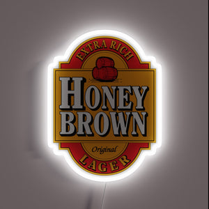 Eye-catching RGB Neon Sign for Beer Enthusiasts Featuring Dave's Branding