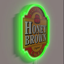 Charger l&#39;image dans la galerie, RGB Neon Sign - Dave&#39;s Honey Brown Lager Bar Sign