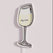 Charger l&#39;image dans la galerie, Vintage wine bar decor with colorful RGB neon lighting accents