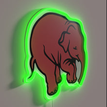 Charger l&#39;image dans la galerie, Add vibrant colorful elephant to your home decor with fun.