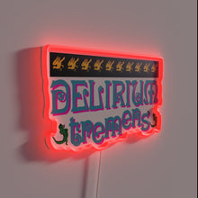 Charger l&#39;image dans la galerie, Vibrant Neon Sign Depicting a Sober Alligator in Distress