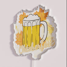 Charger l&#39;image dans la galerie, Brighten up your beer hall with customizable Oktoberfest neon sign decorations