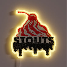 Charger l&#39;image dans la galerie, Indulge in rich dessert flavors with our vibrant neon sign.
