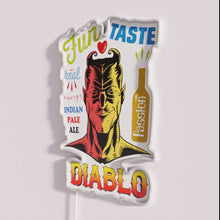 Charger l&#39;image dans la galerie, Diablo IPA Neon Beer Sign Illuminates Your Home Bar Decor