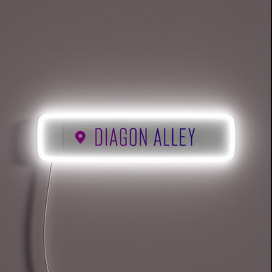 Mystical Entrance to Diagon Alley, Wizarding World's Secret Neon Gateway