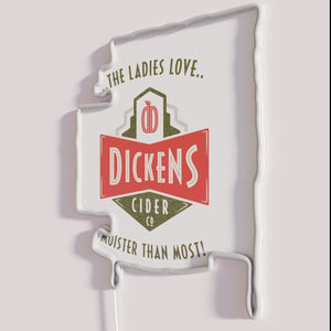Brighten any space with vibrant Dickens Cider full color lighting