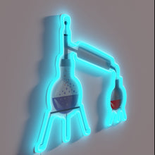 Charger l&#39;image dans la galerie, Vibrant Distillery Neon Sign with Programmable RGB LED Lighting Effects
