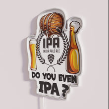 Charger l&#39;image dans la galerie, Bright Neon Wall Sign for Beer Lovers and IPA Enthusiasts
