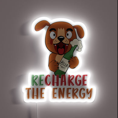 Pawsitively Quench Your Thirst with This Funhouse Neon Sign Display