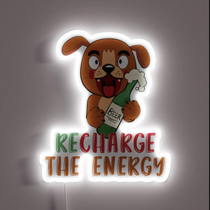 Pawsitively Quench Your Thirst with This Funhouse Neon Sign Display