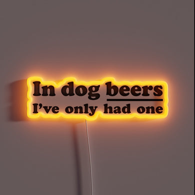 Paw-some Pub Decor - Customizable Dog Beers Neon Sign