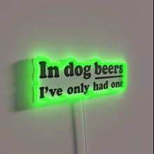 Charger l&#39;image dans la galerie, Pawsitively Pour Yourself a Paw-some Beer with This Neon Sign