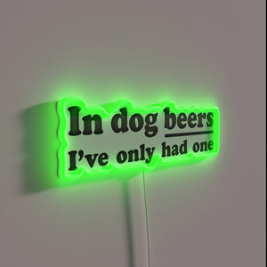 Pawsitively Pour Yourself a Paw-some Beer with This Neon Sign