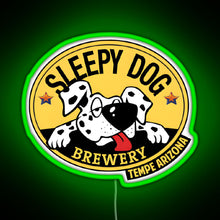 Charger l&#39;image dans la galerie, Dog Brewery Logo RGB neon sign green