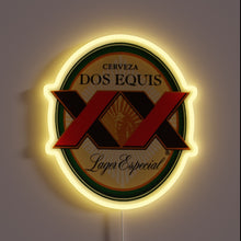 Charger l&#39;image dans la galerie, Dos Equis Lager Especial neon sign — bold, iconic, and glowing with golden vibes.