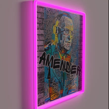 Charger l&#39;image dans la galerie, Unique Dr. Bob Amender Graffiti Artwork Neon Sign Accents Room
