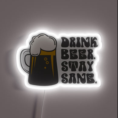 Brighten Your Space with this Humorous Beer-Themed Neon Sign Display