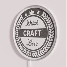 Charger l&#39;image dans la galerie, RGB Neon Sign Illuminates Your Space with Vibrant Craft Beer Passion