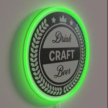 Charger l&#39;image dans la galerie, Illuminate Your Passion with Vibrant Colorful Craft Beer Signs Inside