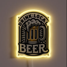 Charger l&#39;image dans la galerie, Vibrant RGB Sign to Promote Local Craft Beers and Breweries Nearby
