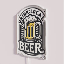 Charger l&#39;image dans la galerie, Neon Bar Sign Drinking Local Craft Beer Decor Lighting Solution